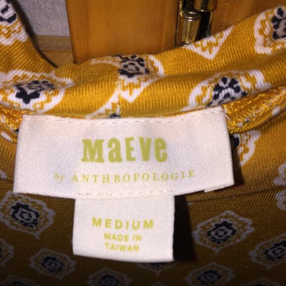 Maeve by Anthropologie Mustard Yellow size Medium - Picture 3 of 8